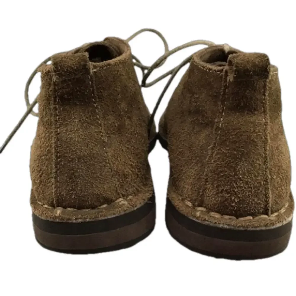 MERONA Men's Chukkas Olive Greenish/Brown Suede Leather Lace-Up Ankle Boots—Sz 7